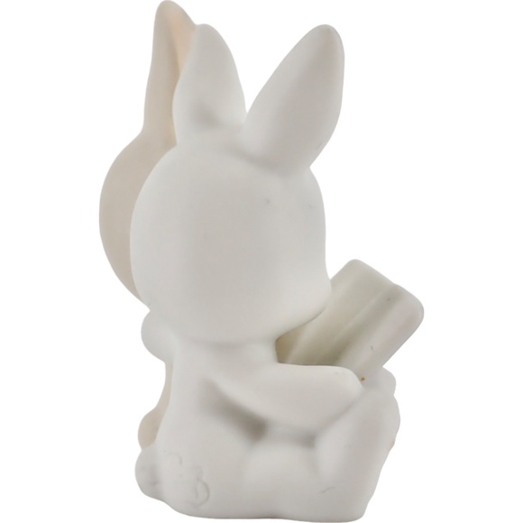 Precious Moments There are Two Sides to Every Story Bunny Rabbits Reading 325368 - Picture 3 of 10